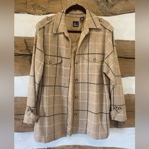 Women’s Lizsport 90’s Plain Coat Tan Pink M/L